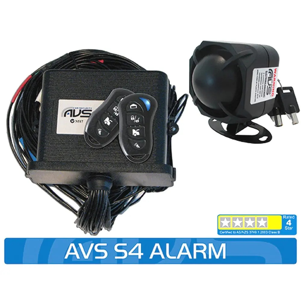 S4 As/Nzs Standards Certified Alarm/Immobiliser 1