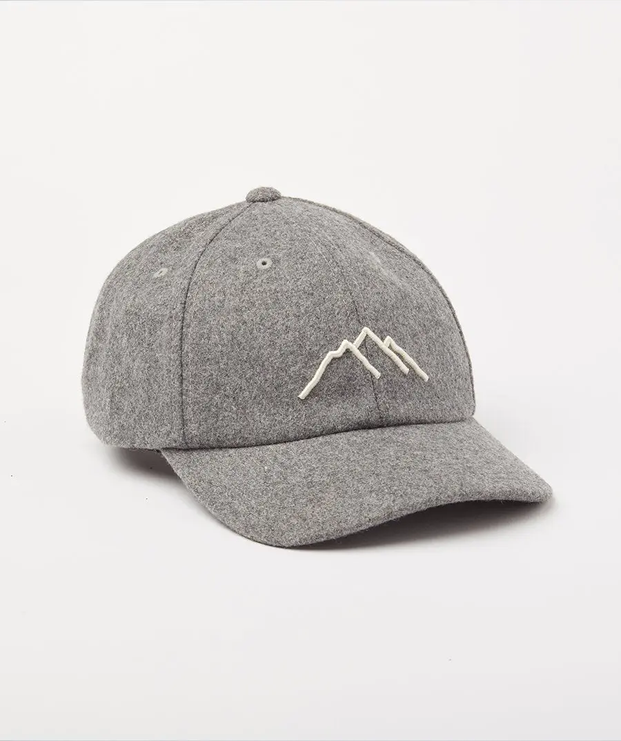 Crest Cap - Heather Grey 1
