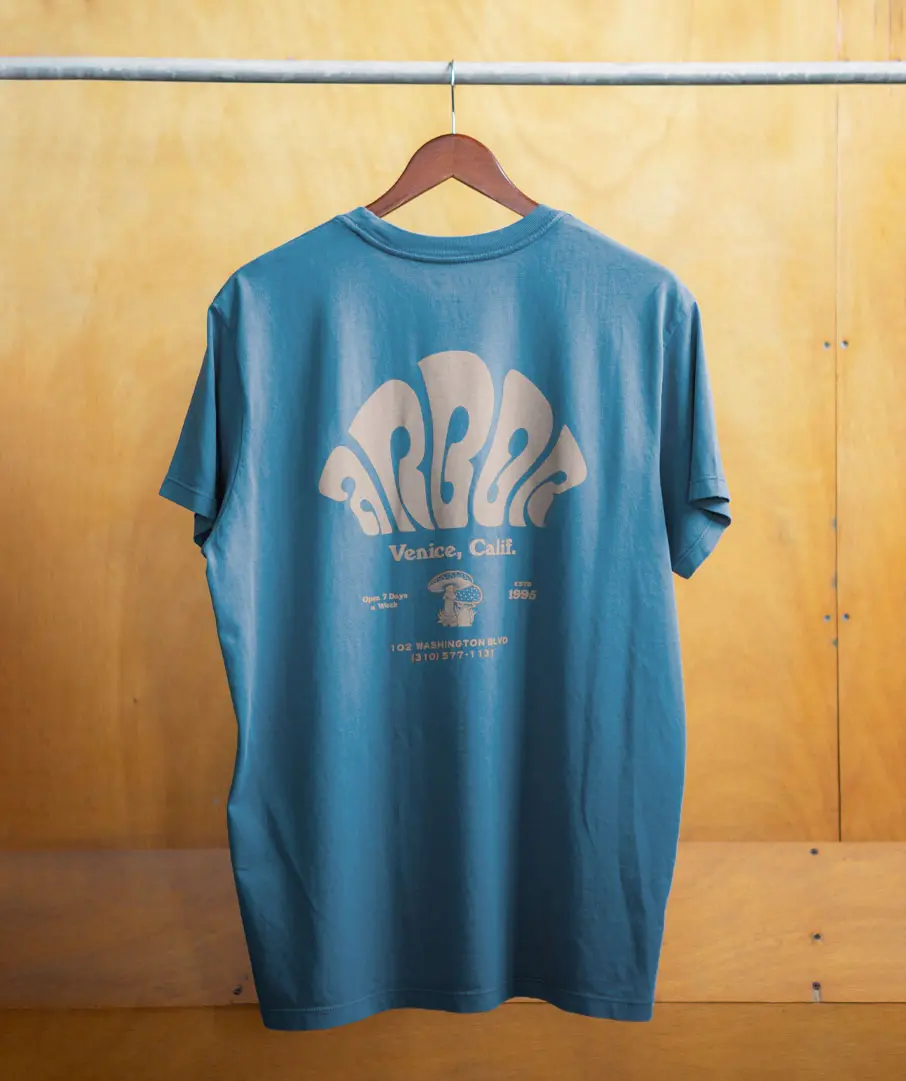 Grown In The Dark Tee - Blue 1