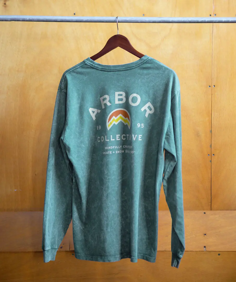 Mtn Long Sleeve - Mineral Wash Green 1
