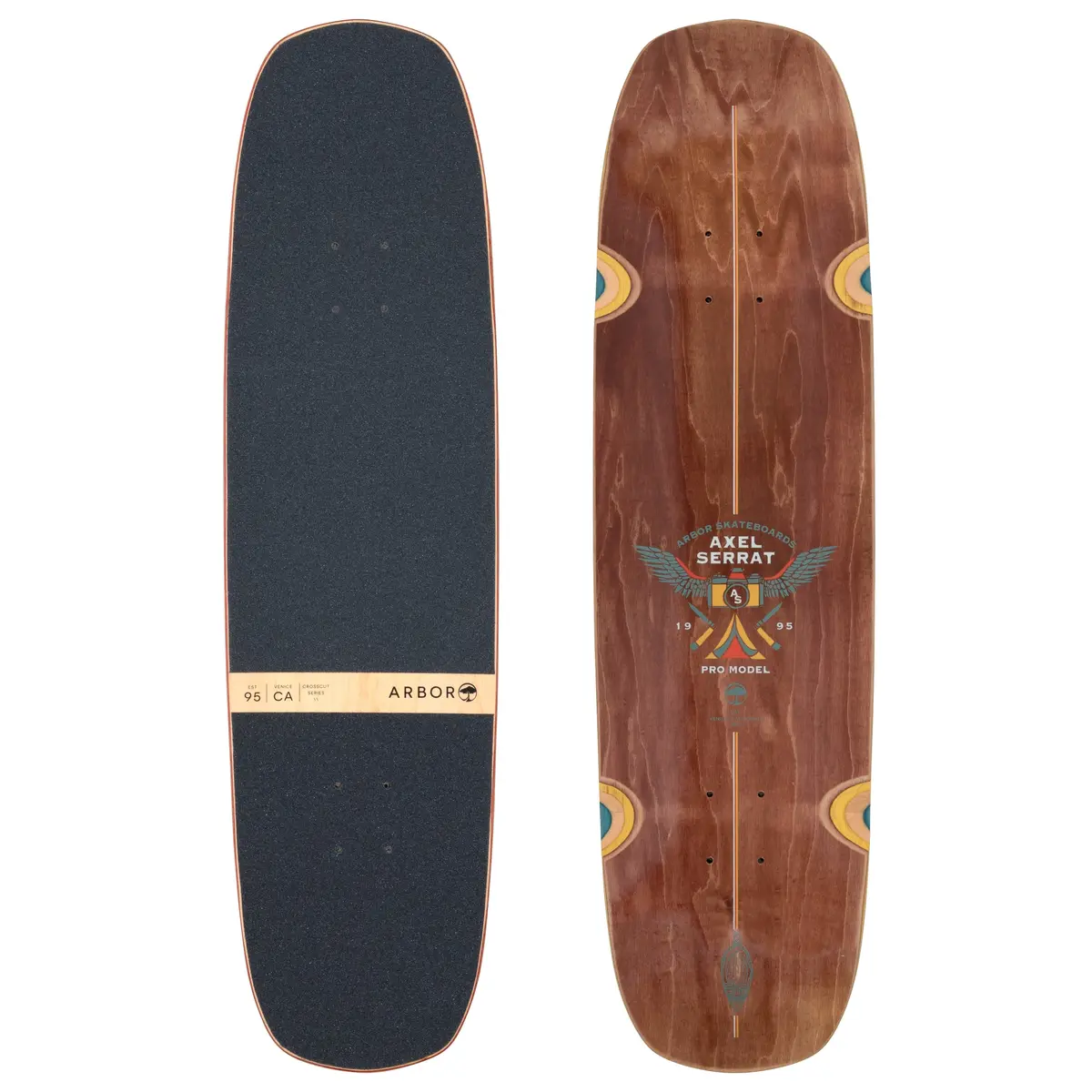 Axel Serrat Pro 34 Crosscut Deck 1