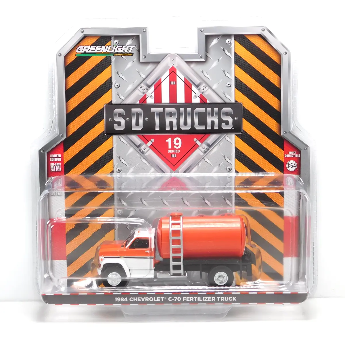 S.D. Trucks 45190A 1984 Chevrolet C-70 Fertilizer Truck 1:64 Diecast 1