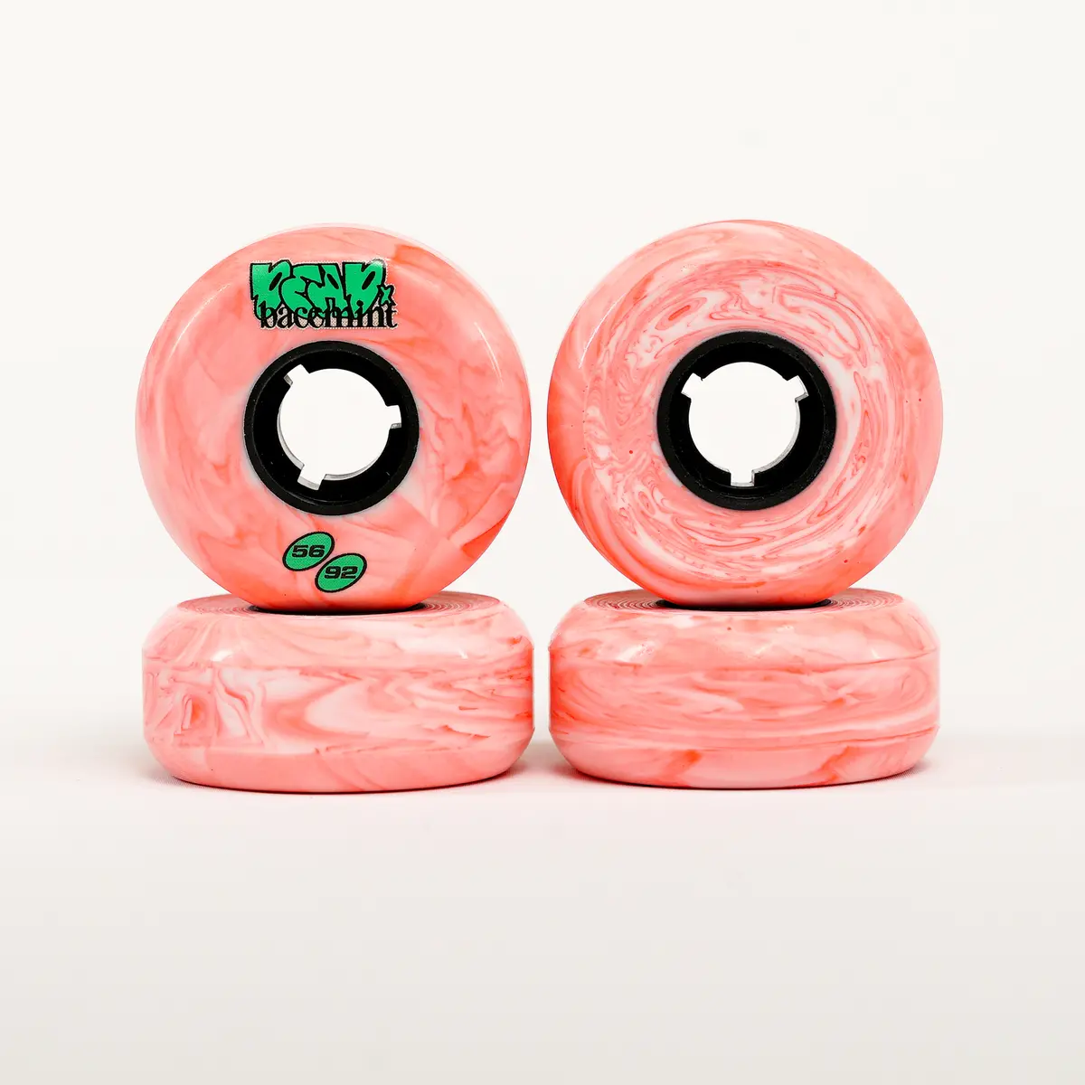Bacemint X Dead Wheels - 56Mm 92A (Swirl Pink) - Sale 1