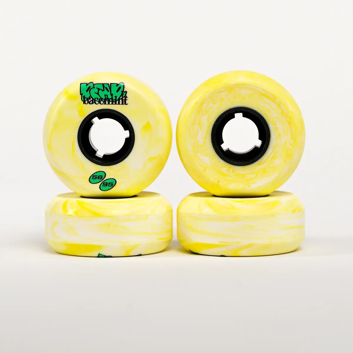 Bacemint X Dead Wheels - 56Mm 95A (Swirl Yellow) - Sale 1