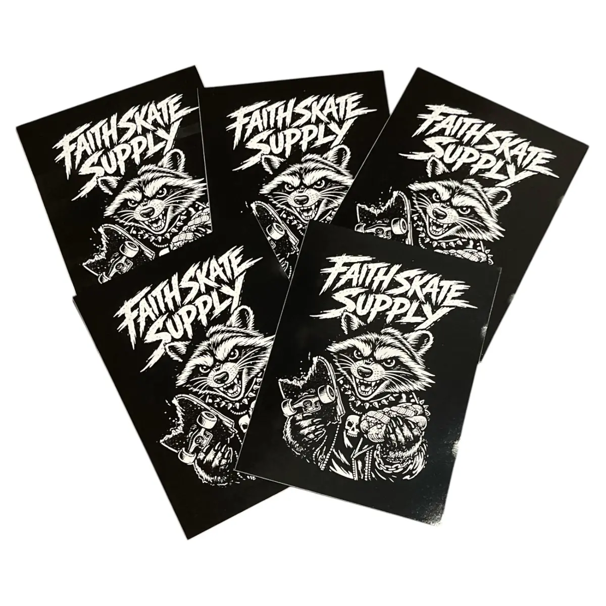 Skateshop Day & Faith 5-Piece Sticker Collection