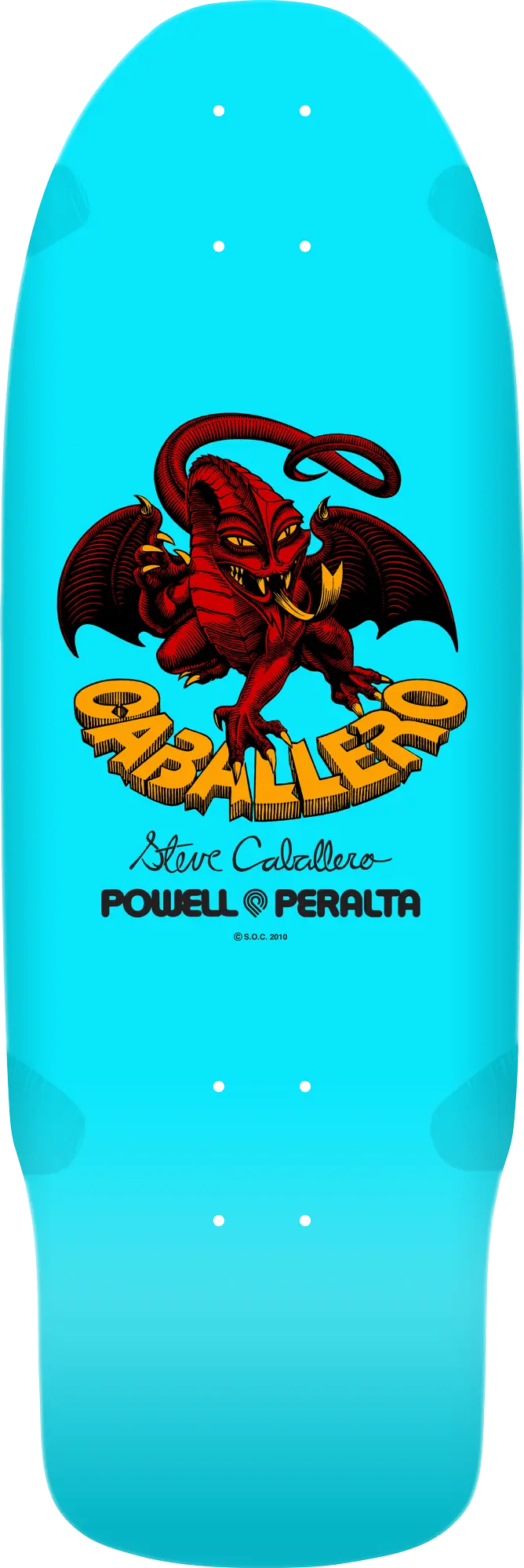 Powell Peralta Bones Brigade Series 15 Light Blue Caballero Skate Deck – Preorder Shipping March 20