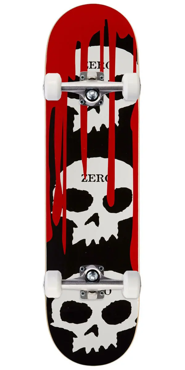 Zero 3 Skull Blood Skateboard Complete - 8.00" 1