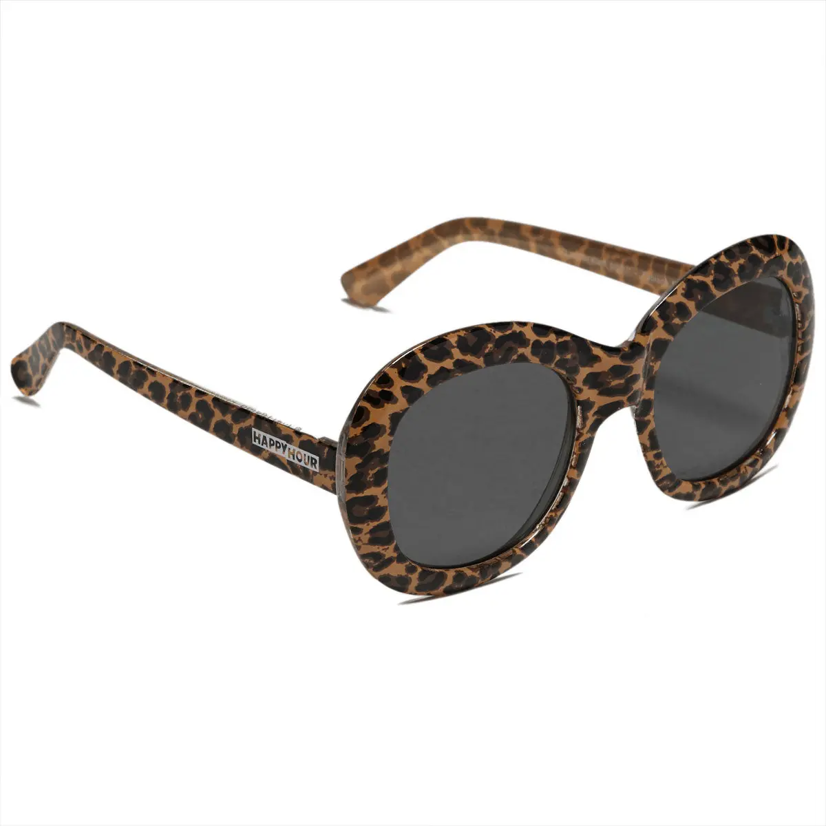 Happy Hour Bikini Beach Sunglasses - Leopard/Delfino 1