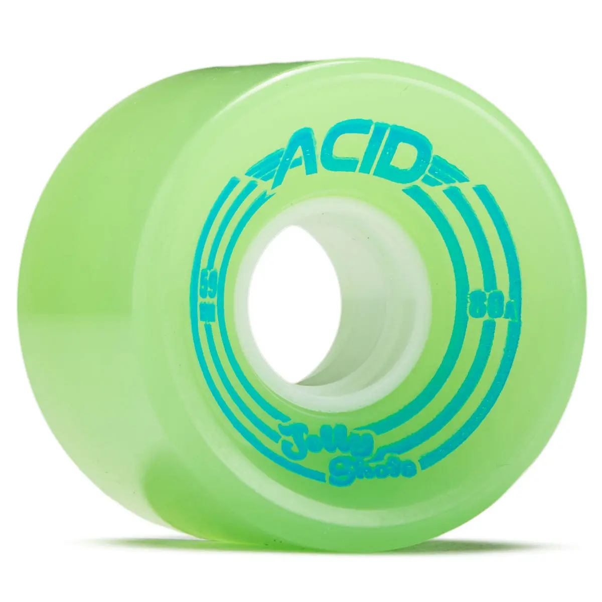 Acid Jelly Shots 80A Skateboard Wheels - Green - 59Mm 1