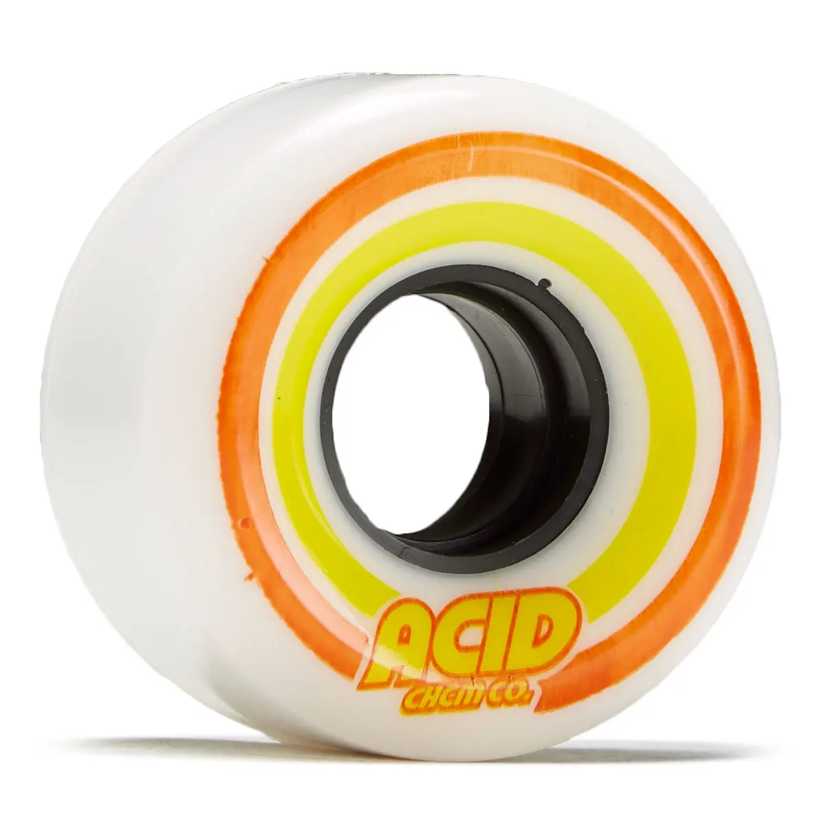 Acid Pods 86A Conical Skateboard Wheels - White - 55Mm 1