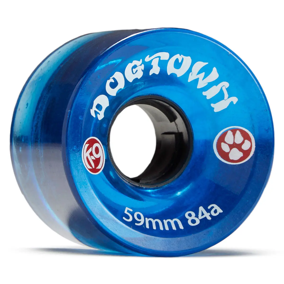Dogtown K-9 84A Premium Cruiser Skateboard Wheels - Clear Blue - 59Mm 1
