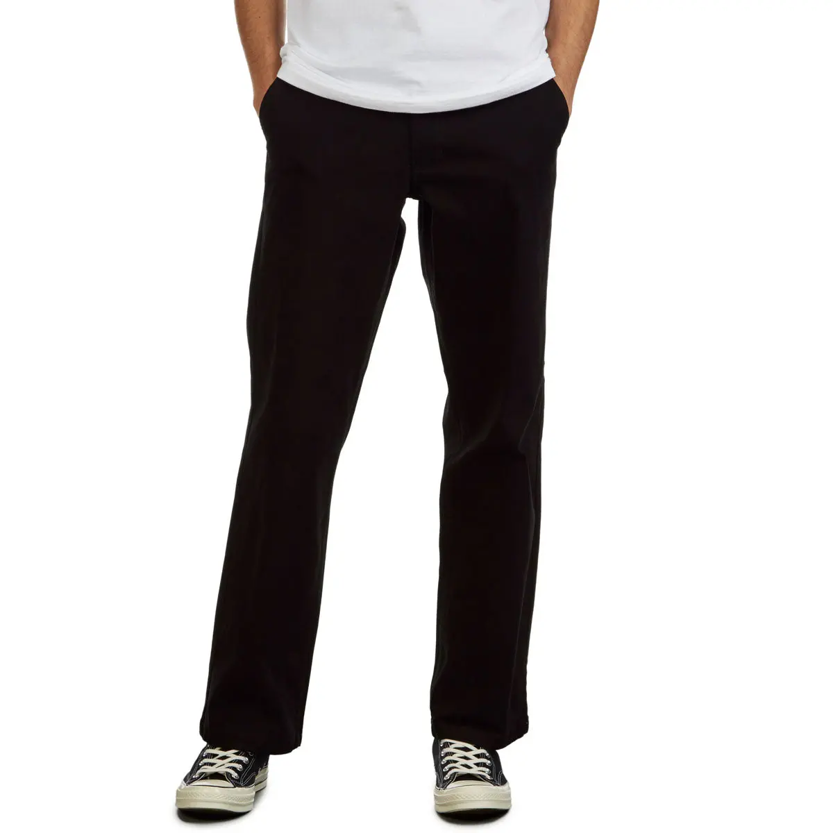 Ccs Relaxed Stretch Chino Pants - Black 1