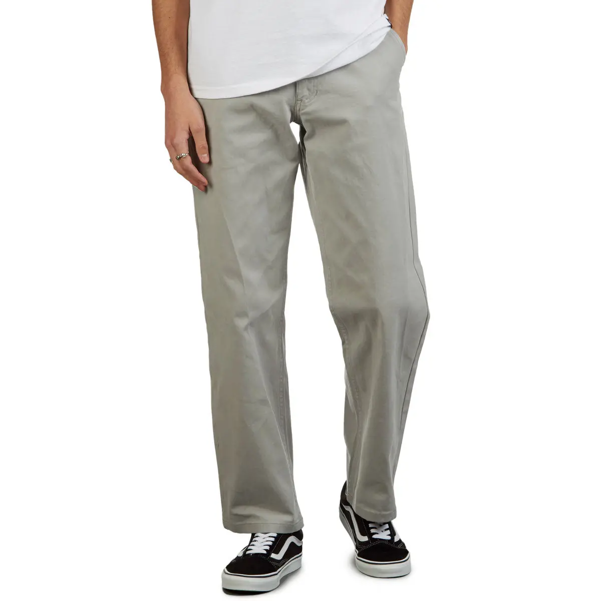 Ccs Relaxed Stretch Chino Pants - Dove Grey 1