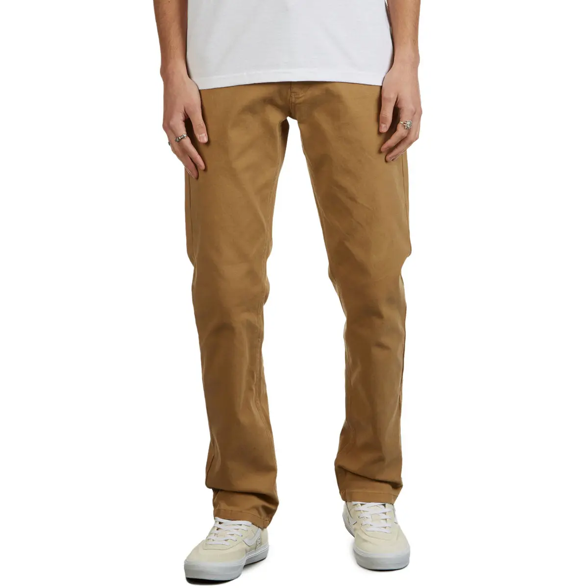 Ccs Straight Stretch Chino Pants - Khaki 1