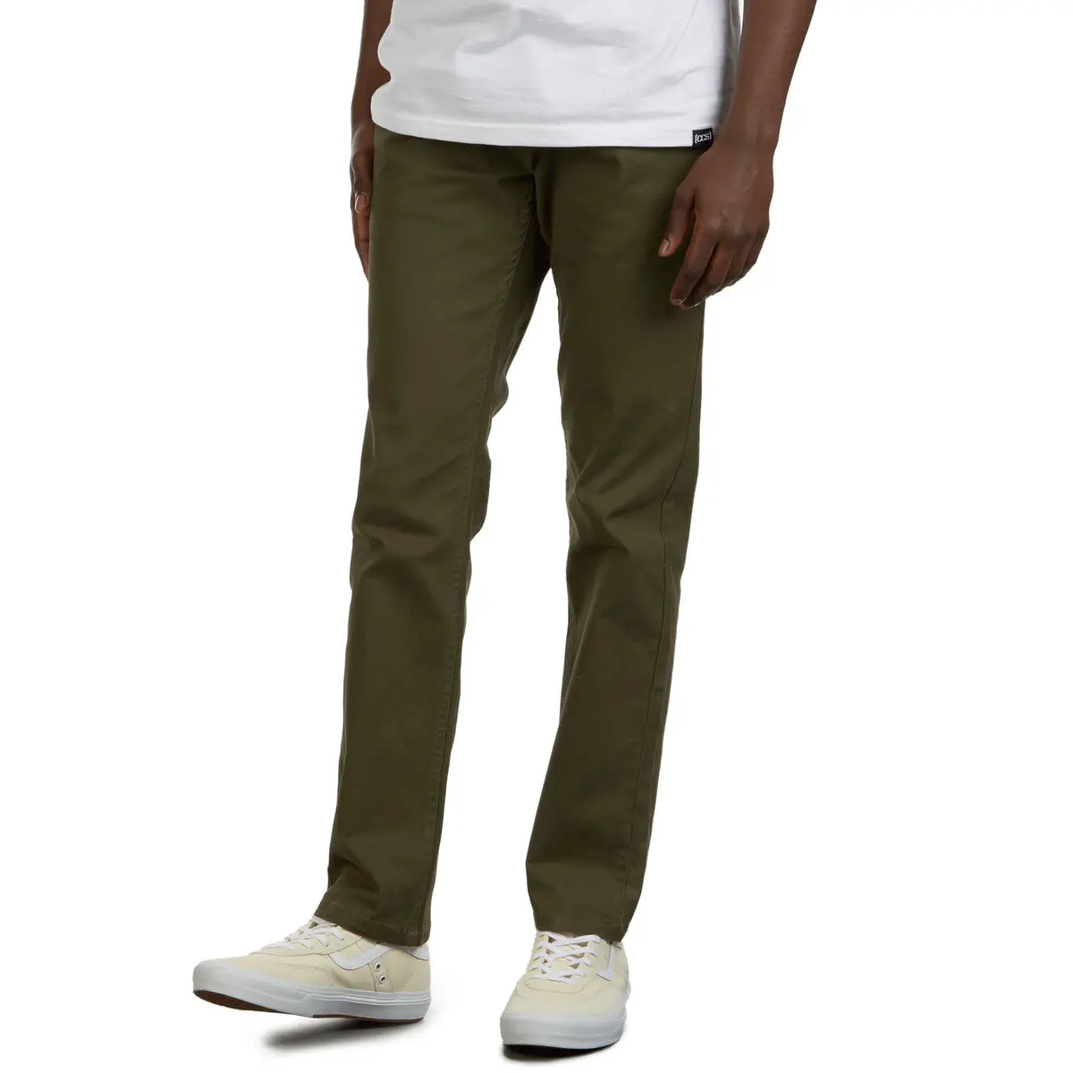 Ccs Straight Stretch Chino Pants - Olive 1