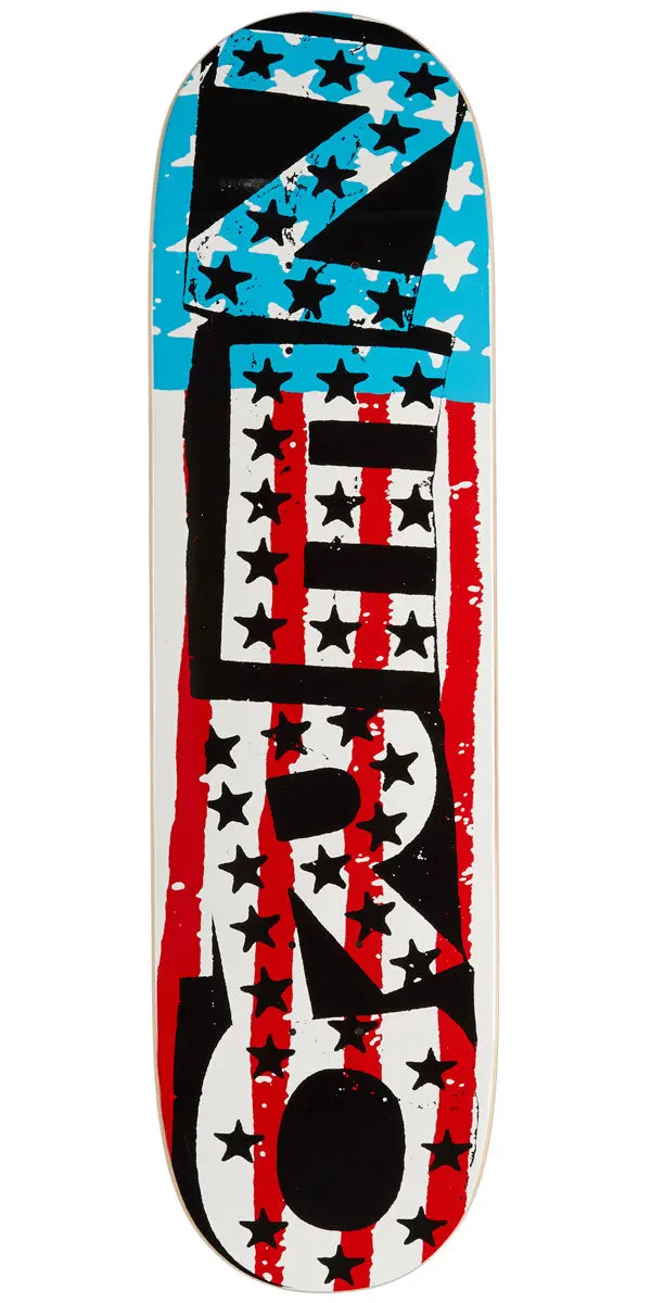 Zero American Punk Skateboard Deck - 8.50" 1
