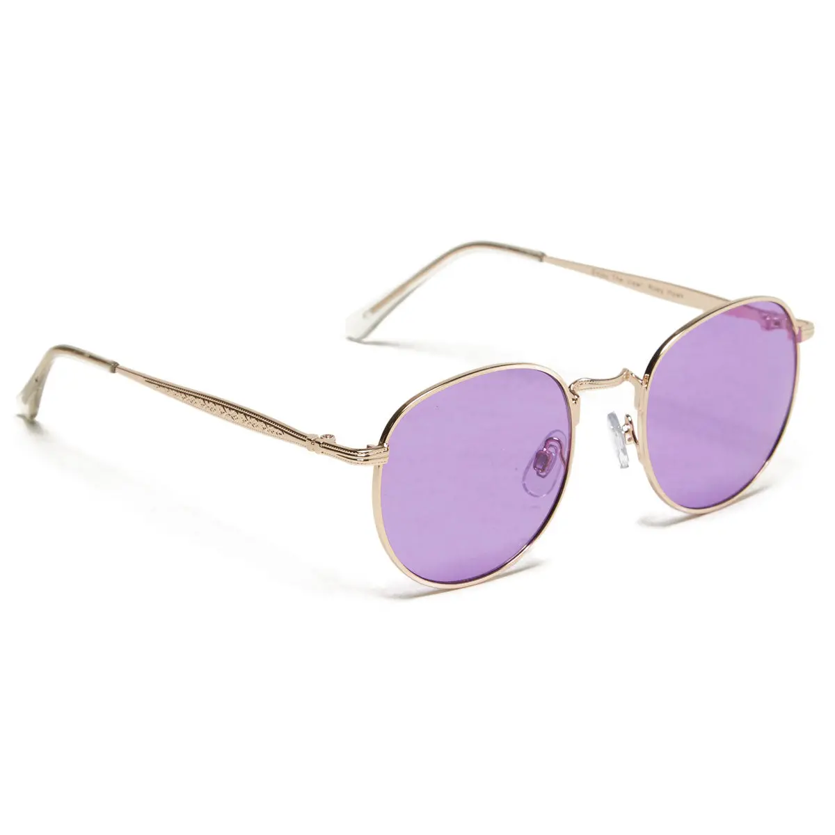 Happy Hour Holidaze Sunglasses - Gold/Purple 1