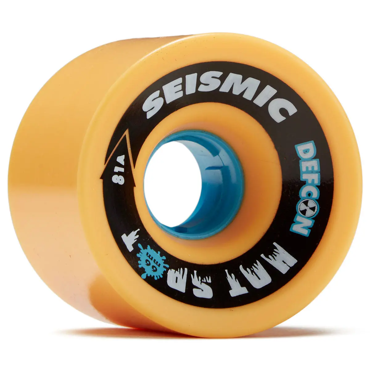 Seismic Hot Spot 81A Longboard Wheels - Mango - 66Mm 1