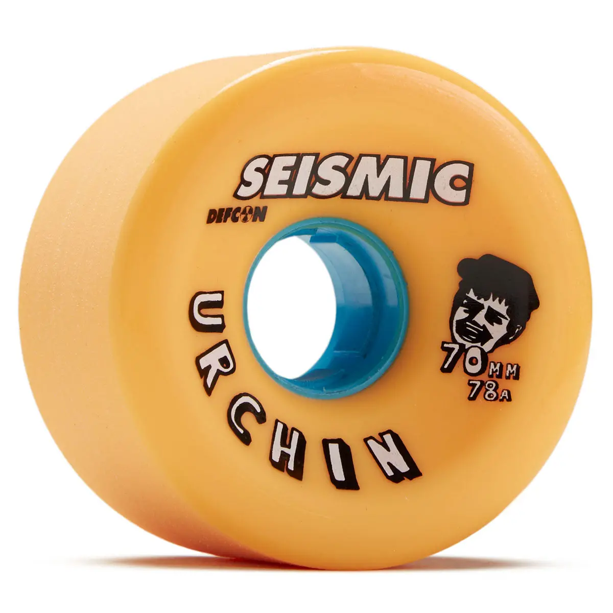 Seismic Urchin 78.5A Longboard Wheels - Mango - 70Mm 1