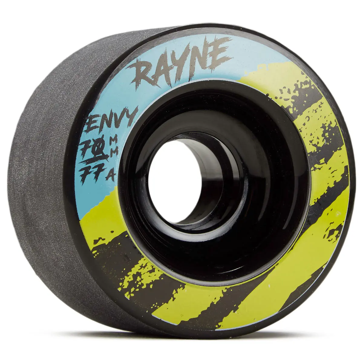 Rayne Envy V2 77A Longboard Wheels - Black - 70Mm 1