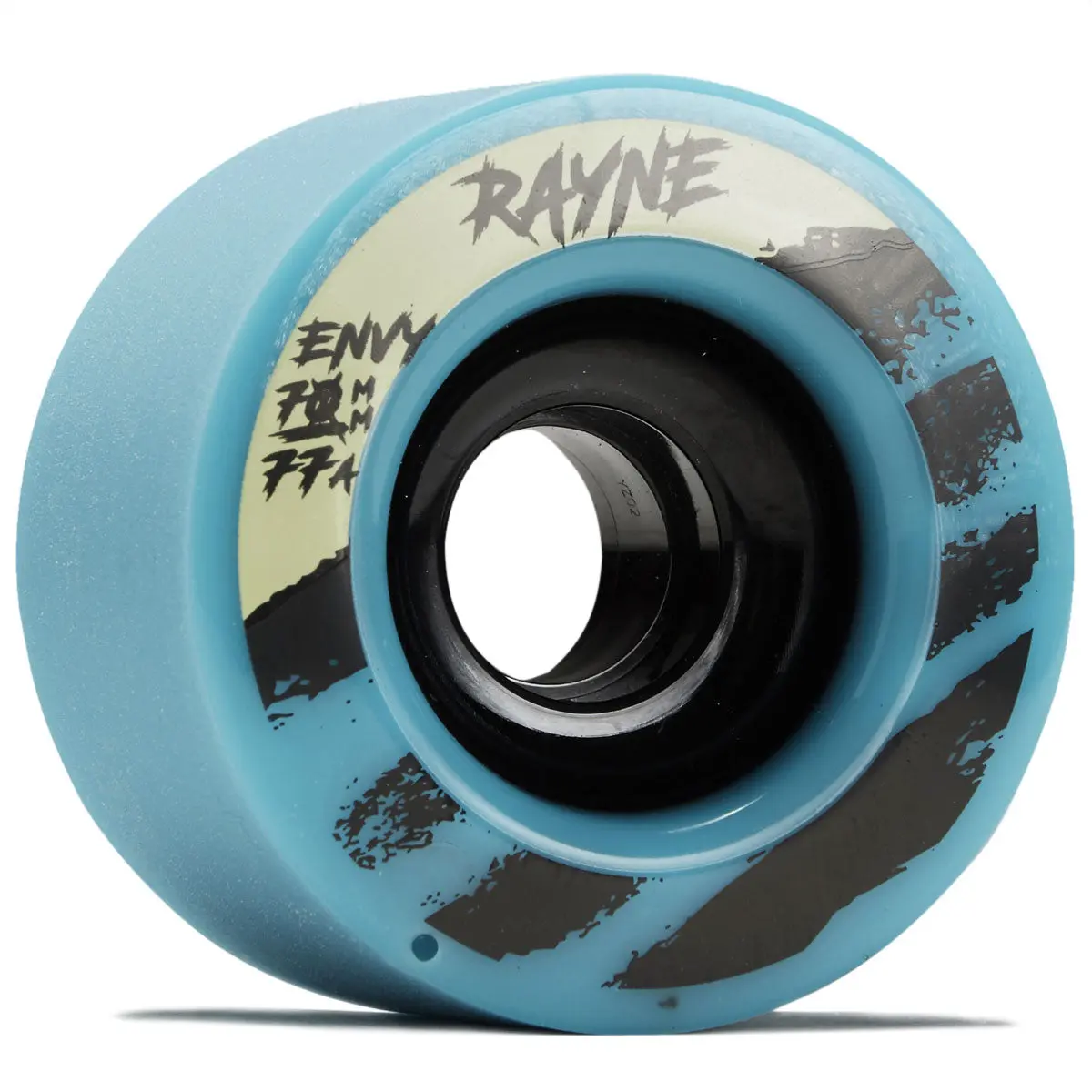 Rayne Envy V2 77A Longboard Wheels - Teal Jelly - 70Mm 1