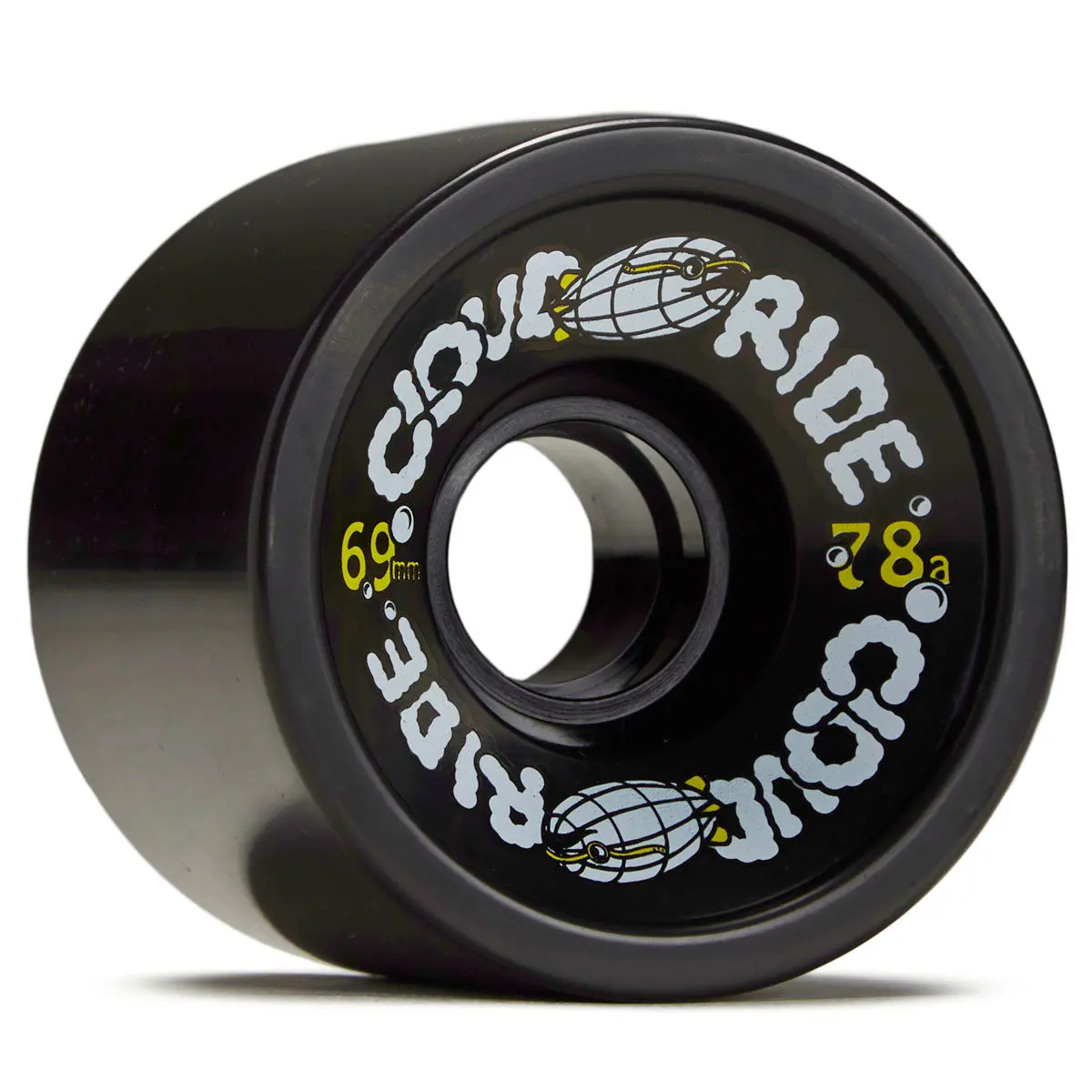 Cloud Ride Cruiser 78A Longboard Wheels - Black - 69Mm 1