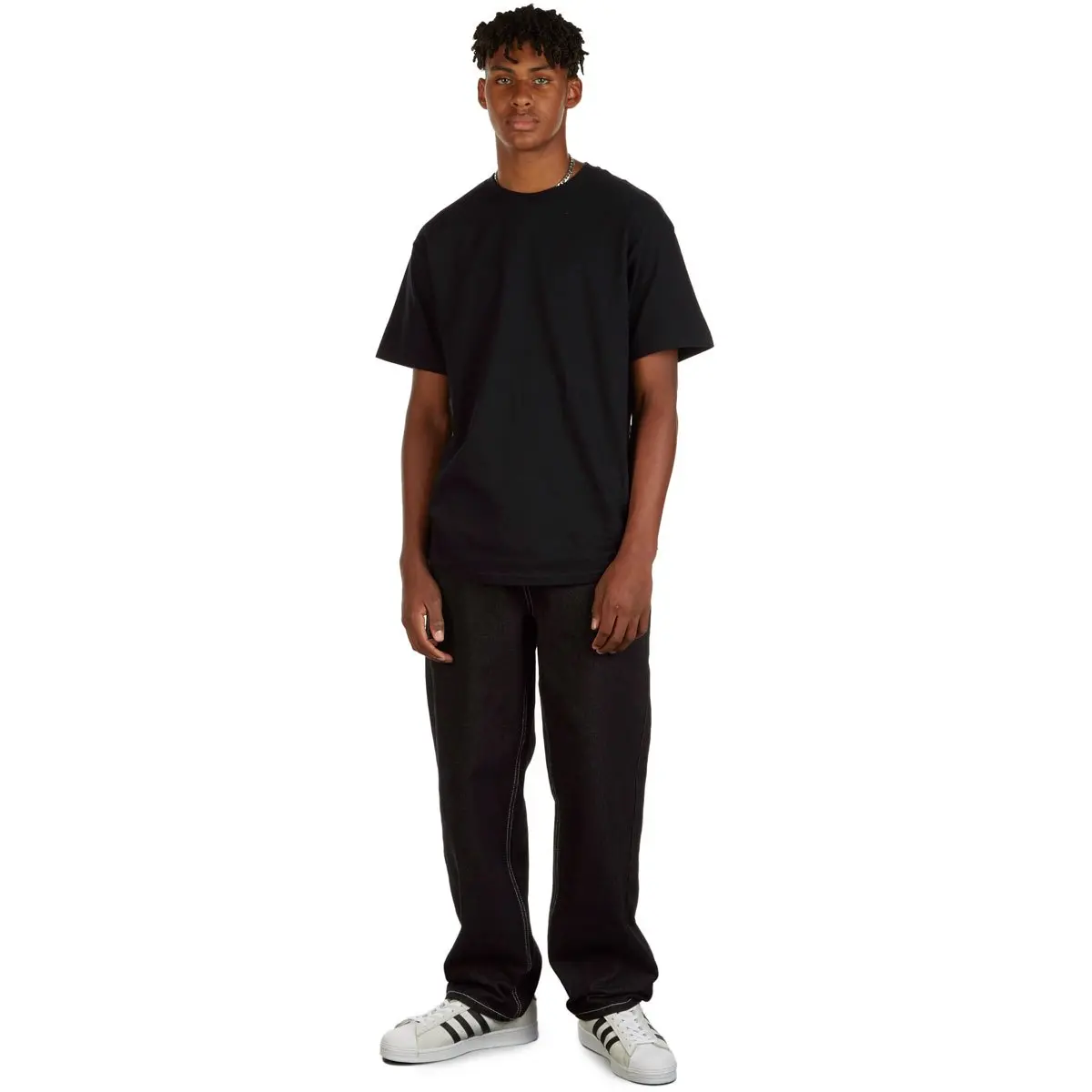 Ccs Original Relaxed Denim Jeans - Overdyed Black 1