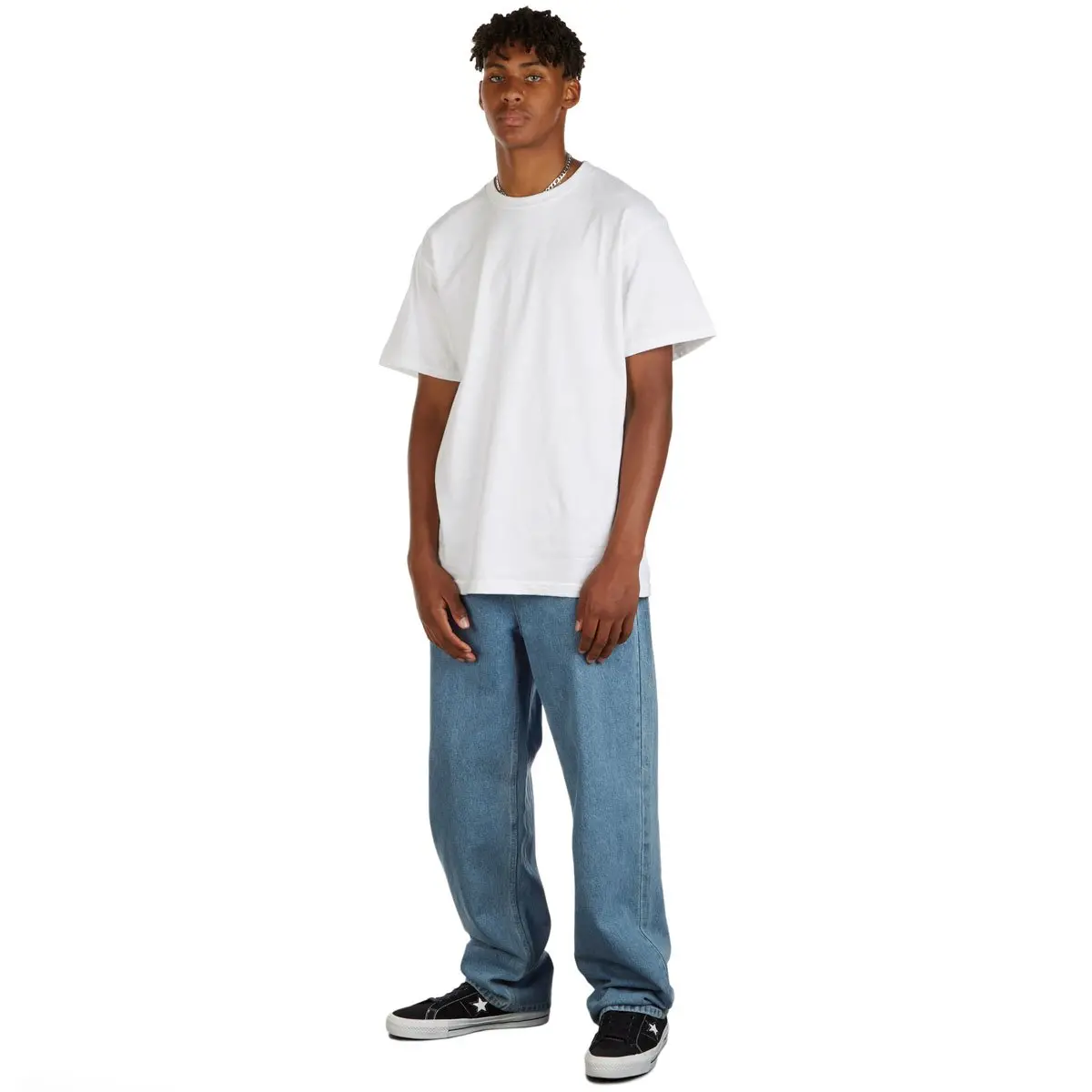 Ccs Original Relaxed Denim Jeans - Rinsed Blue 1