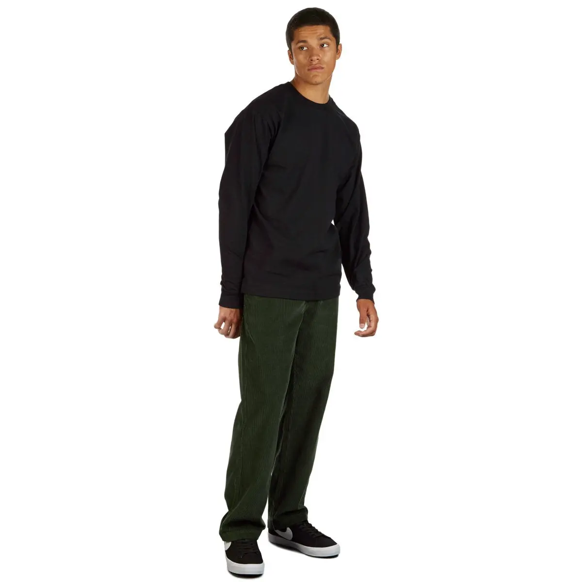 Ccs Original Relaxed Corduroy Pants - Green 1