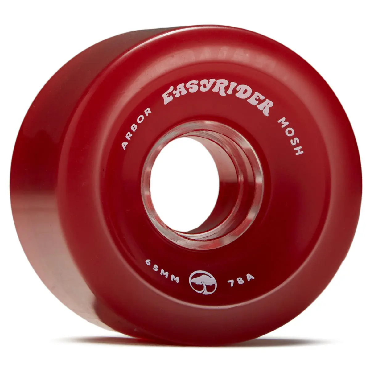 Arbor Mosh 78A Longboard Wheels - Vintage Red - 65Mm 1