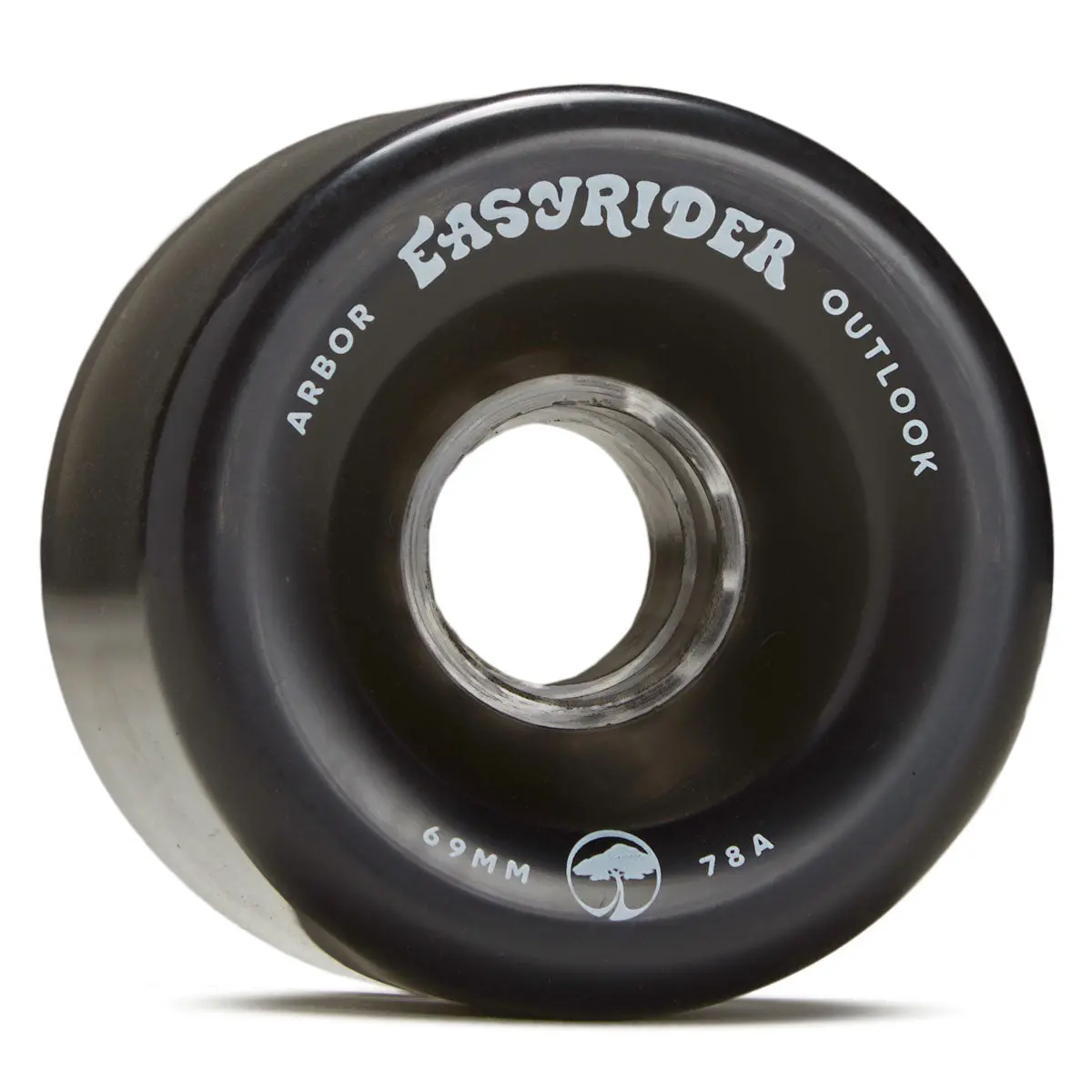 Arbor Outlook 78A Longboard Wheels - Ghost Black - 69Mm 1