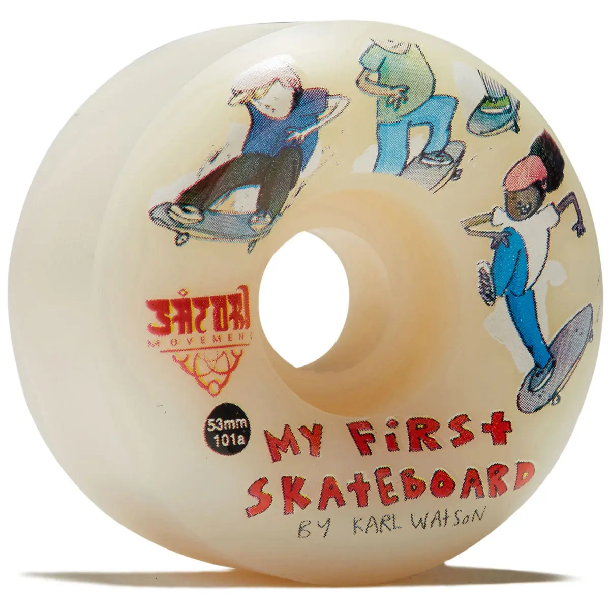 Satori Movement My First Conical 101A Skateboard Wheels - 53Mm 1