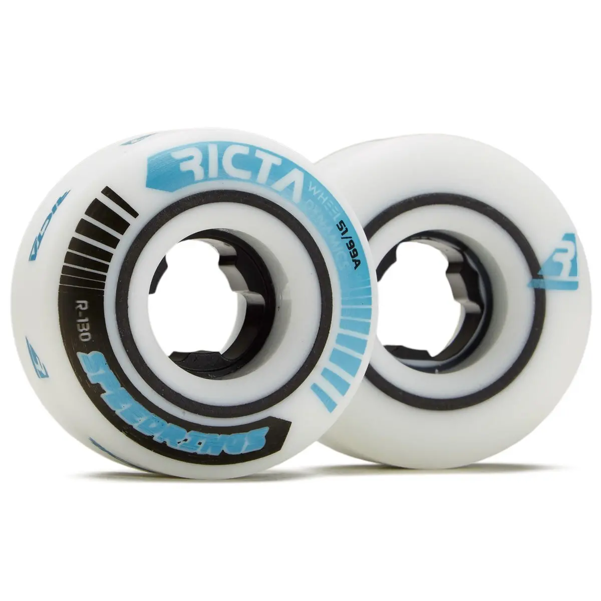 Ricta Speedrings Slim 99A Skateboard Wheels - 51Mm 1