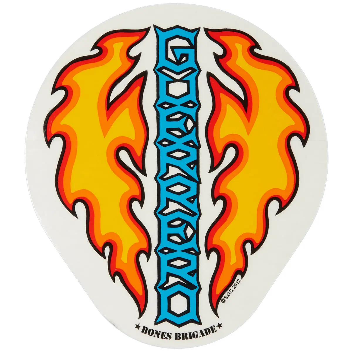 Bones Brigade Tommy Guerrero Sticker - 5.125" 1