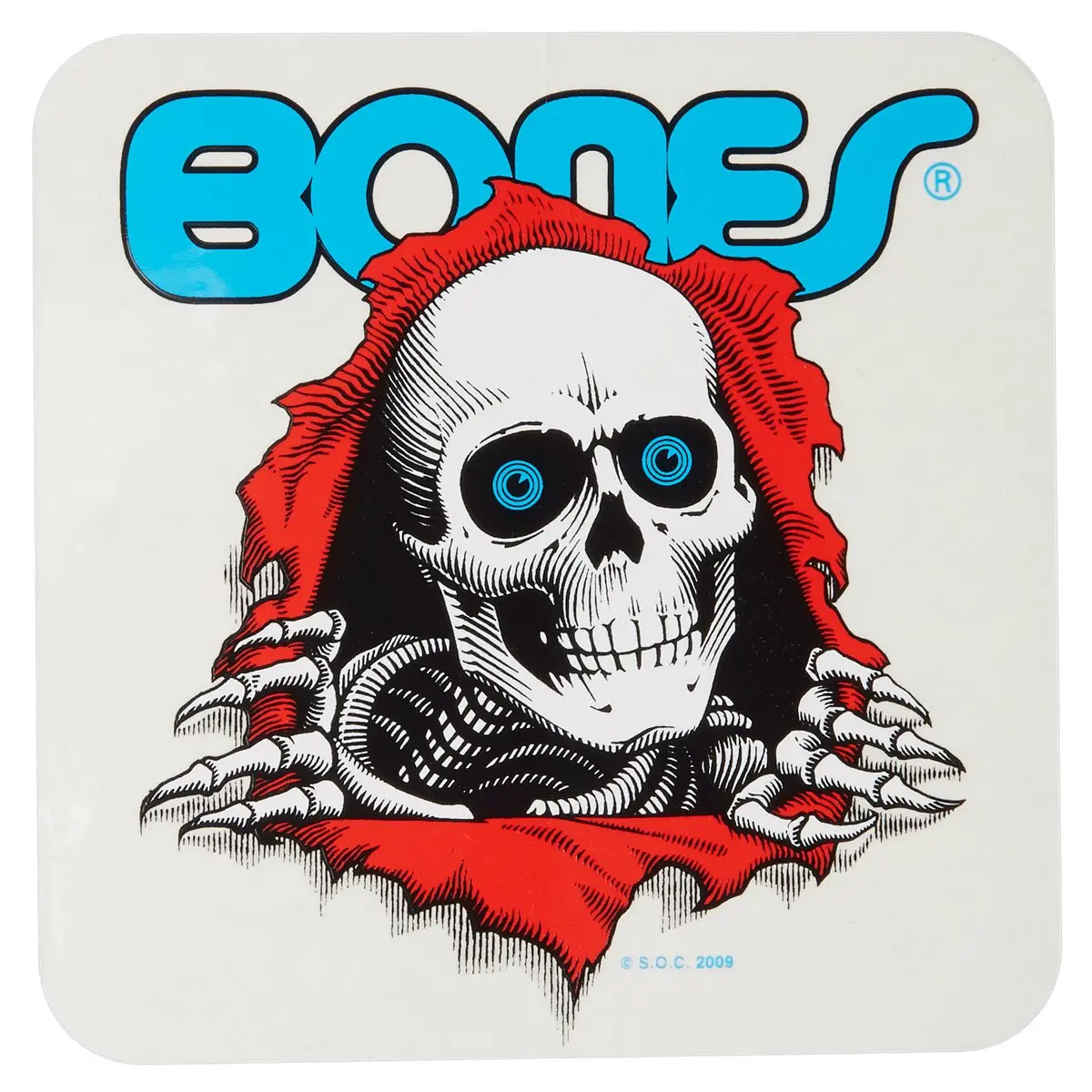 Powell-Peralta Ripper Bumper Sticker - 5.00" 1