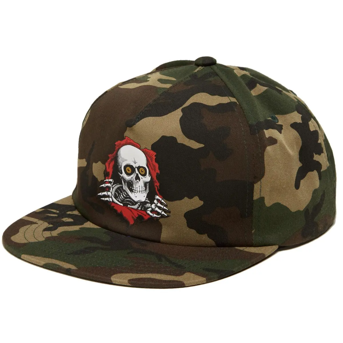Powell-Peralta Ripper Snapback Hat - Camo 1