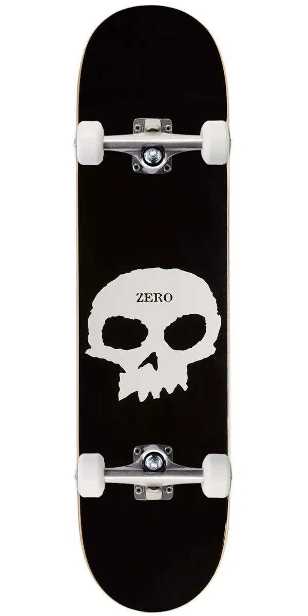 Zero Single Skull Skateboard Complete - 7.50" 1