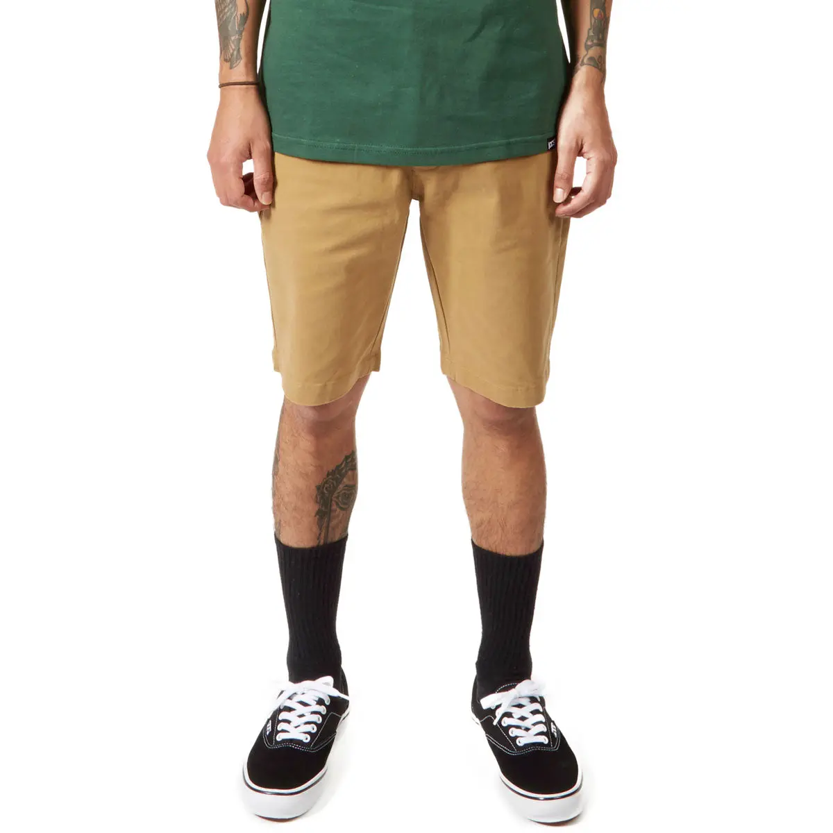 Ccs Stretch Chino Shorts - Khaki 1
