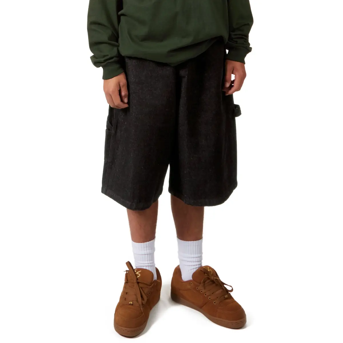 Ccs Hammer Loop Jean Shorts - Old Black 1