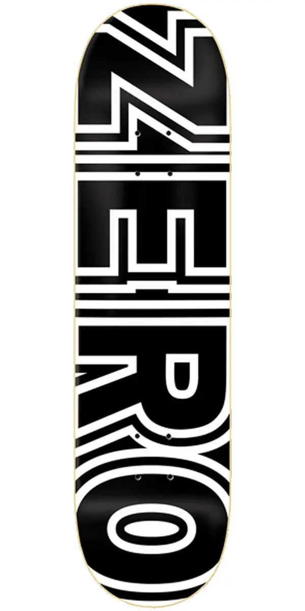 Zero Bold Classic Skateboard Deck - 8.00" 1