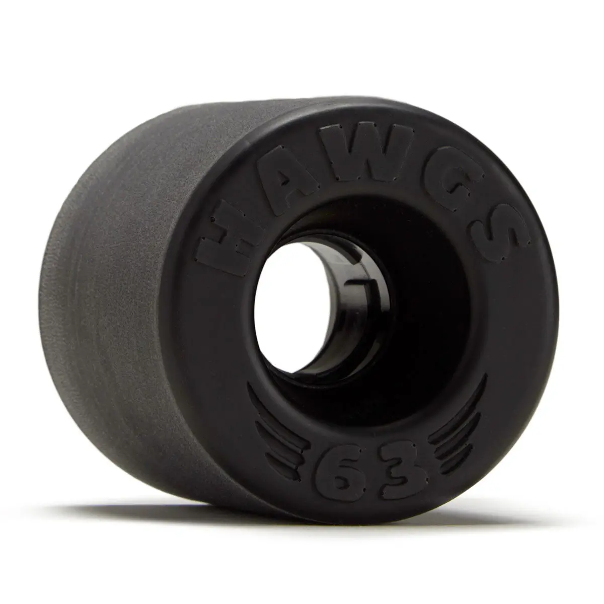 Hawgs Doozies 78A Stone Ground Longboard Wheels - Black - 63Mm 1