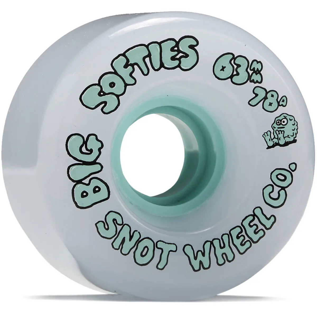 Snot Big Softies Cruiser Skateboard Wheels - 63Mm 1
