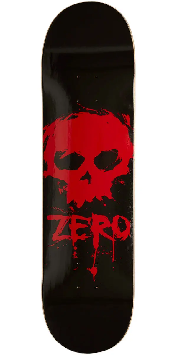 Zero Blood Skull Skateboard Deck - 8.25" 1