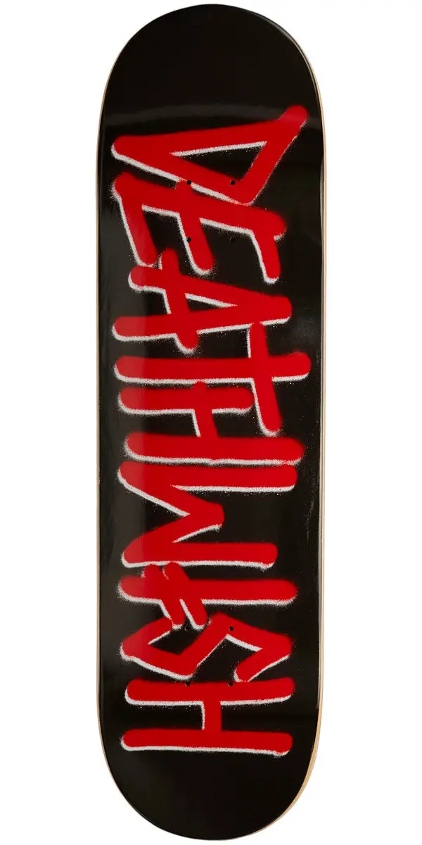 Deathwish Deathspray Skateboard Deck - Black/Red - 8.50" 1