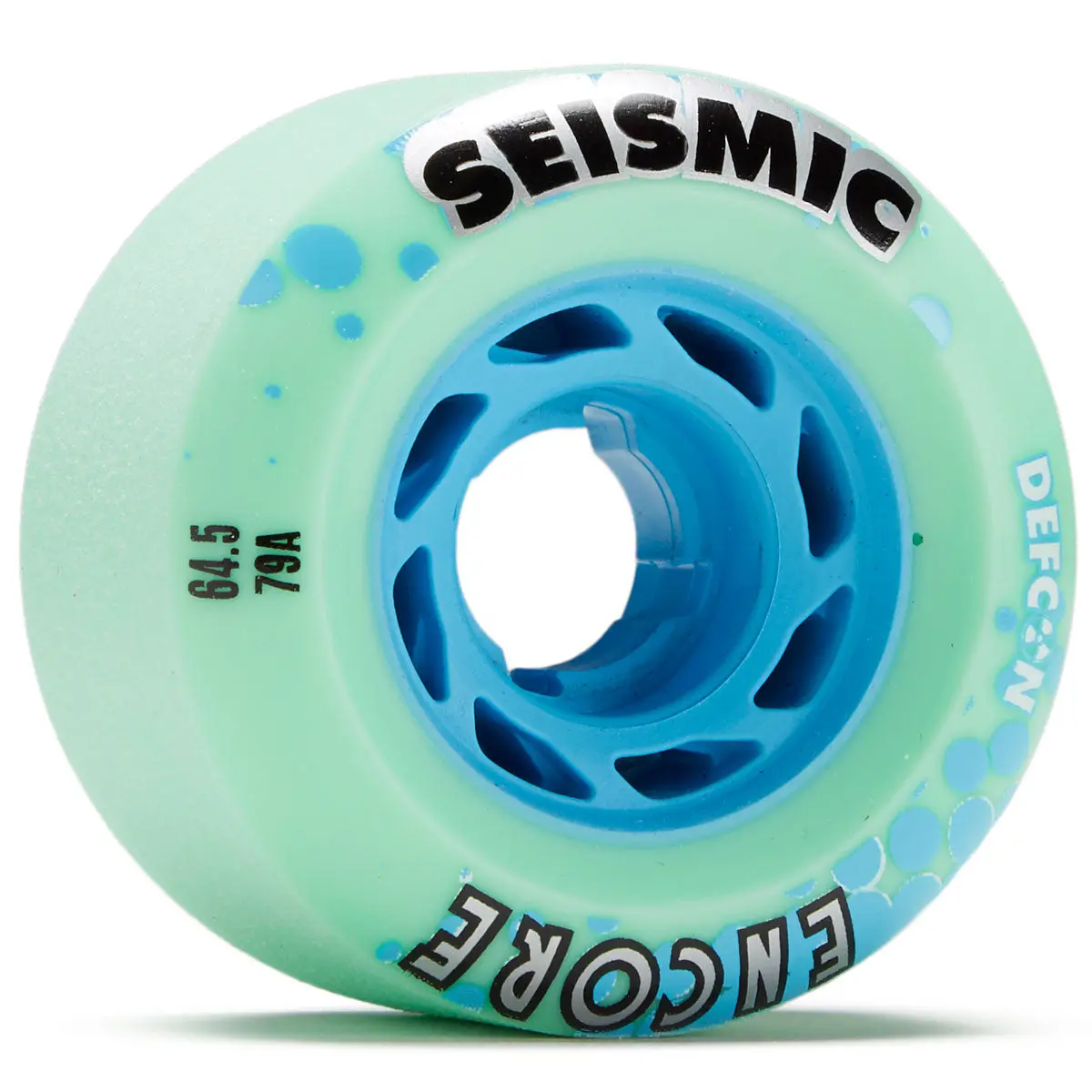 Seismic Encore 79A Longboard Wheels - Mint - 64.5Mm 1