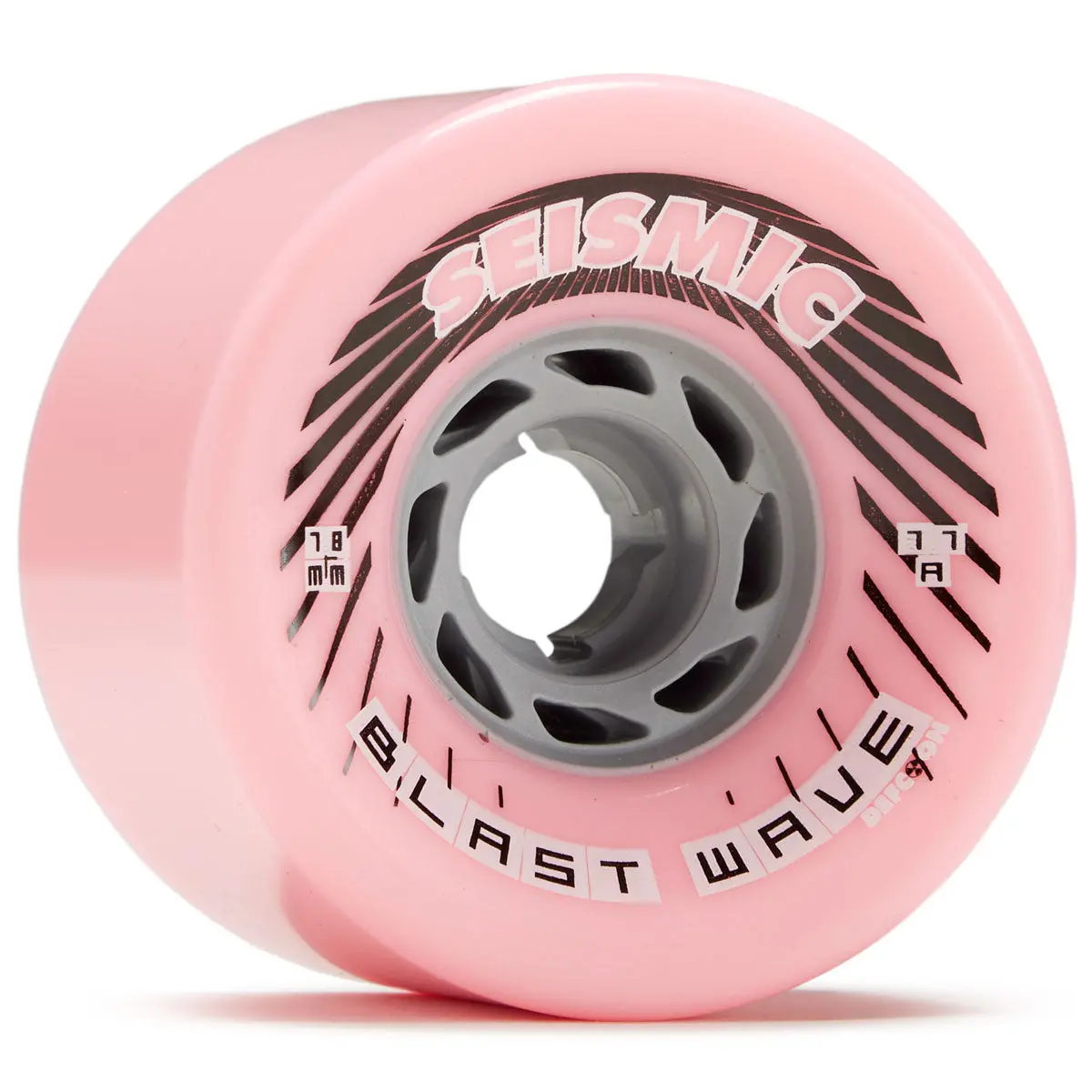 Seismic Blast Wave 77A Longboard Wheels - Bubblegum - 78Mm 1