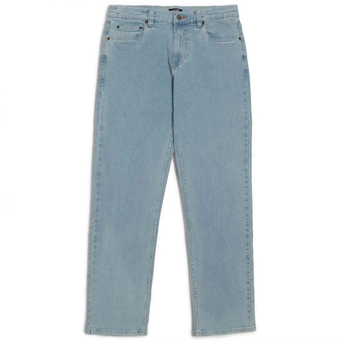 Ccs Straight Stretch Denim Jeans - 12Oz Bleach Wash 1