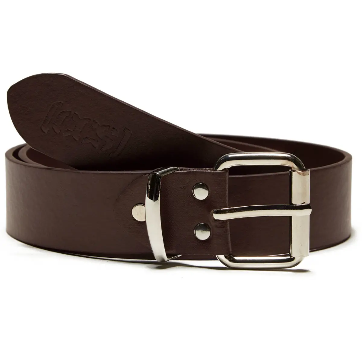 Ccs Vegan Leather Belt - Brown 1