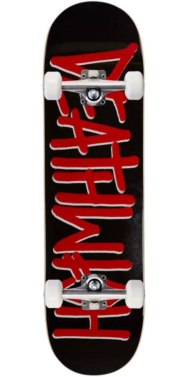 Deathwish Deathspray Skateboard Complete - Red - 8.25" 1