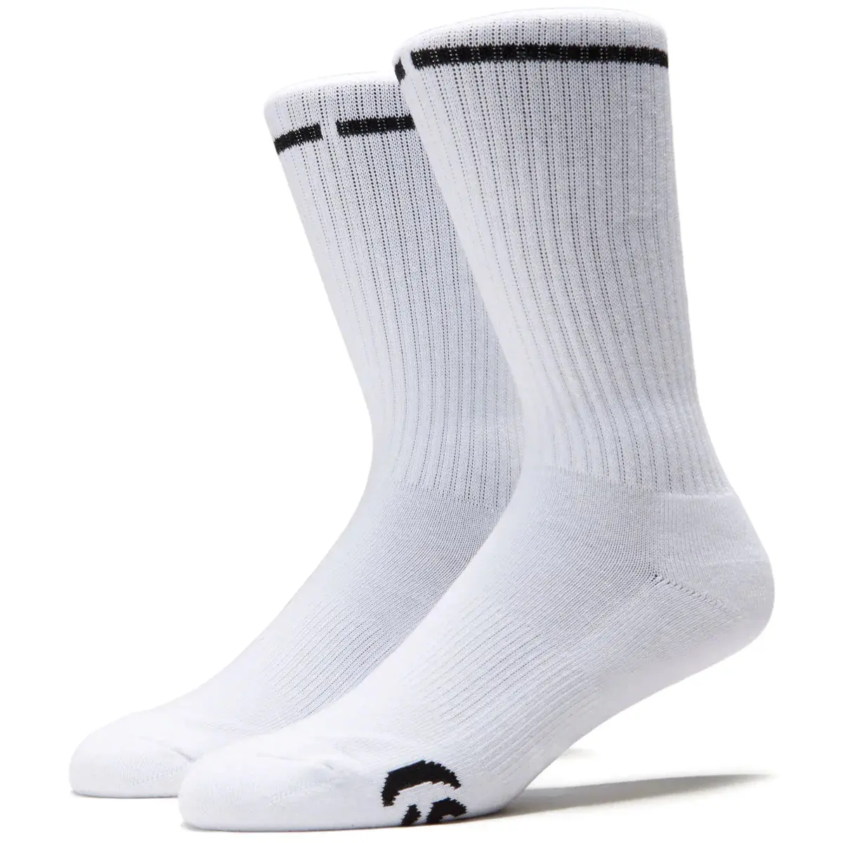 Ccs Primary Socks - White/Black 1